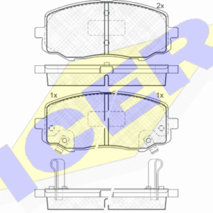 DISK PL. HYUNDAI I20 08+