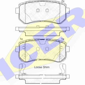 DISK PL. HYUNDAI I20 08+ ZADNJE