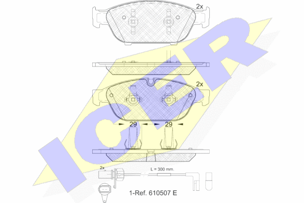 181993.png DISK PLOCICE PREDNJE AUDI A6 A8 3.0/4.0/TDI/TFSI 10+ icer