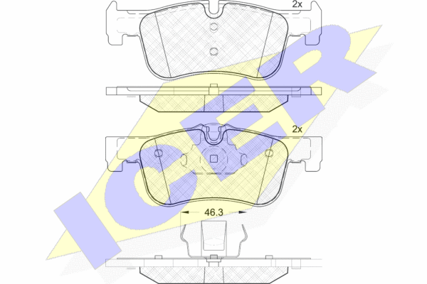 DISK PL. BMW 1/2 F20/F21 PREDNJE 10-15