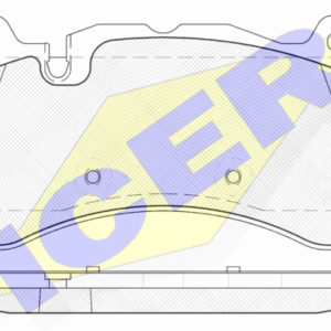 DISK PL. MERCEDES  C/CLS/SLS