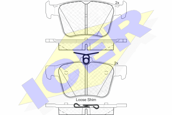 DISK PL. ZADNJE VW/AUDI GOLF VII/A3  13+