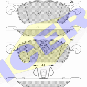 DISK PL. RENAULT CLIO IV / DACIA LOGAN II