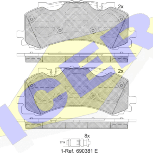 DISK PLOCICE AUDI Q7 (4MB) 15-16 PRED.