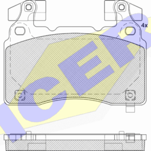 DISK PLOCICE OPEL INSIGNIA B (Z18) 1.5/1.6/2.0 CDTI 17G. PRED.
