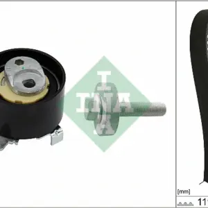 SET ZUPCASTOG KAISA RENAULT CLIO / KANGOO 1.5 DCI 19+ ina