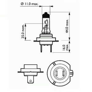 SIJALICA H7 BASIC 12V 55W PX26D