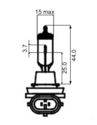 SIJALICA H8 12V 35W PGJ 19-1