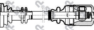 POLUOSOVINA DUZA CITROEN JUMPER FIAT DUCATO PEUGEOT BOXER 94+