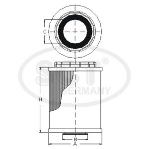 FILTER ULJA MERCEDES A/B BENZINC ULOZAK sct