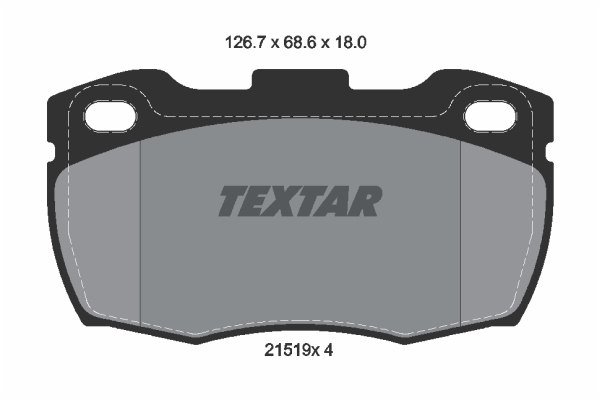 DISK PL. PREDNJE LANDROVER DEFENDER textar