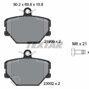 DISK PL. SMART FORTWO/CITY COUPE textar