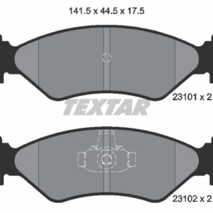 DISK PL. FORD FIESTA III/IV/FORD K textar