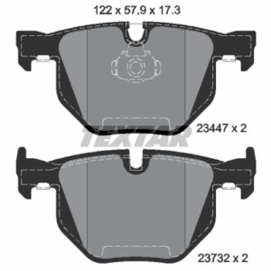 DISK PL. BMW X5/X6 07+ textar
