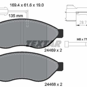 DISK PLOCICE PEZO BOXER /JUMPER 2.2/3.0 HDI.