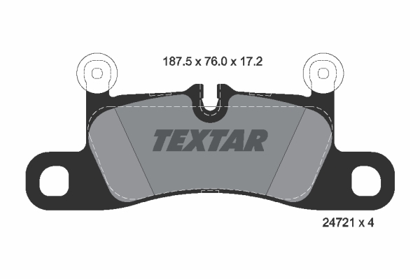 DISK PLOCICE ZADNJE VW/PORSCHE TOUAREG/CAYENNE 10+ textar