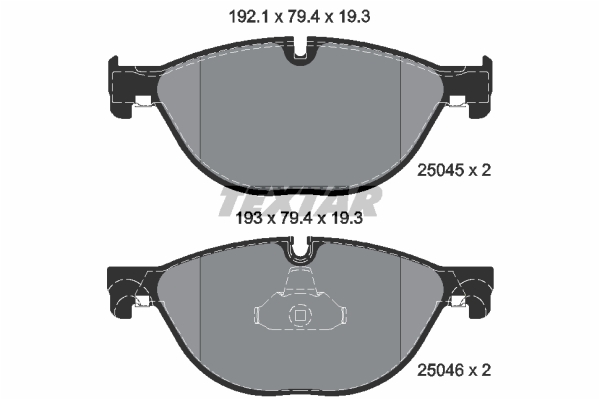 DISK PL. BMW 5/7 F10 GT 10+ textar