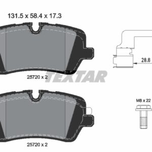 DISK PL. LANDROVER RANGEROVER IV ZADNJE textar