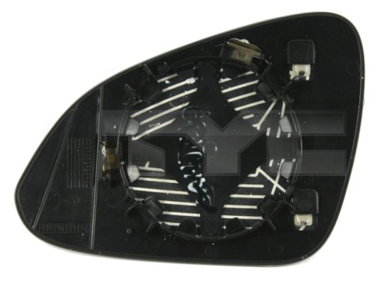 STAKLO RETR. OPEL INSIGNIA A 08-17 DESNO GRIJANO tyc
