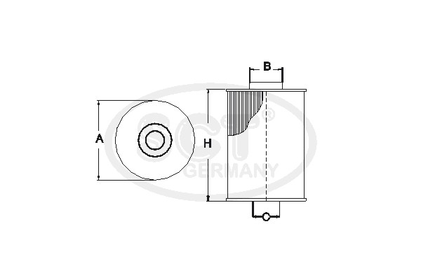 FILTER NAFTE OPEL CORSA MERIVA ZAFIRA B