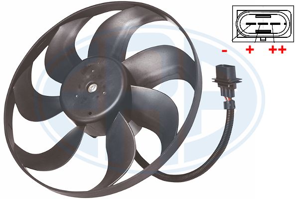 352036.jpg VENTILATOR HL. VECI VW GOLF IV 1.9TDI 98+ POLUOKRUGLI DZEK era