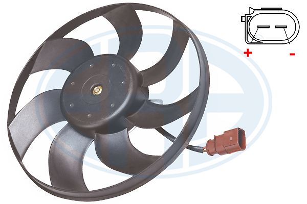 VENTILATOR HLADNJAKA DESNI VW GOLF V AUDI A3 era