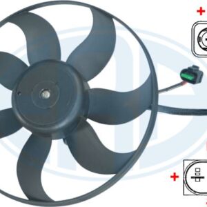 VENTILATOR HLADJENJA MOTORA AUDI SKODA VW SA DVA DZEKA era