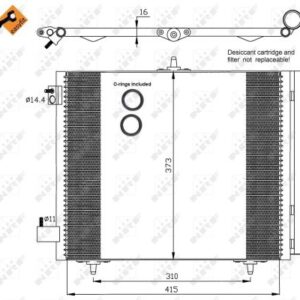35405.jpg HLADNJAK KLIME CITROEN C2 C3 nrf