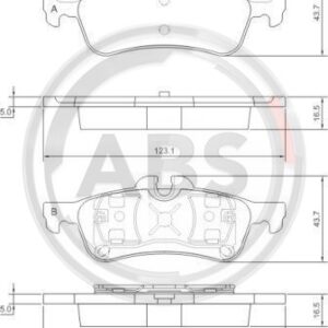 DISK PL. ZADNJE MINI COOPER 01+ abs