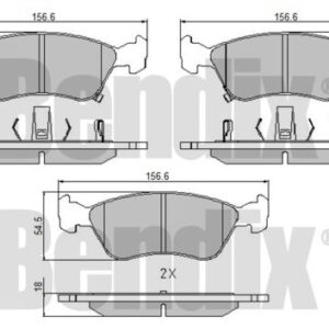 DISK PLOCICE TOYOTA AVENSIS 1.6-2.0 1997-2003 PREDNJE