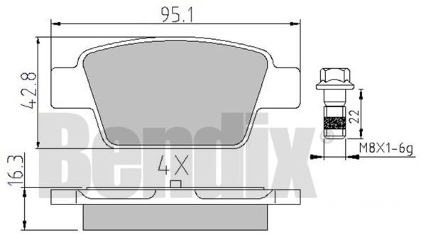DISK PL. Z. FIAT STILO 01+ bendix