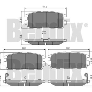 DISK PLOCICE ZADNJE OPEL ANTARA 06+ bendix