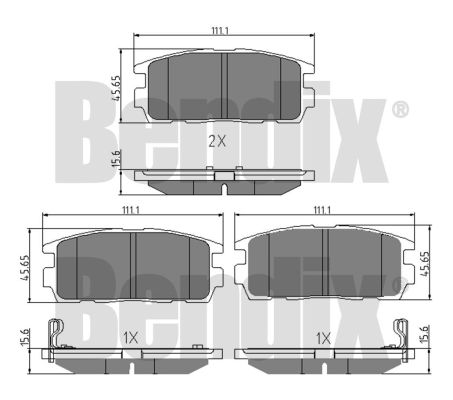 DISK PLOCICE ZADNJE OPEL ANTARA 06+ bendix