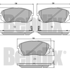 DISK PL. HYUNDAI/KIA I35/I40/SPORTAGE bendix