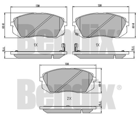 DISK PL. HYUNDAI/KIA I35/I40/SPORTAGE bendix
