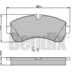 510670.jpg DISK PLOCICE PREDNJE MERCEDES/ VW SPRINTER/CRAFTER 06+ bendix