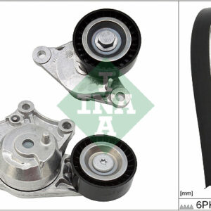 529035810.jpg SET PK REMENA 6PK1005 + SPANERI PEUGEOT 308 II / C4 II 1.6 HDI 14+ ina
