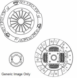 SET KVACILA KORPA LAMELA DRUK LEZAJ FI 200MM PSA XSARA/306/406 1.8/1.9 D national