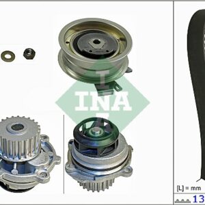 SET ZUPCASTOG AUDI VW 1.6 + VOD PUMPA ina