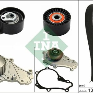 SET ZUPC. KAISA SA VOD. PUMPOM PEUGEOT 207 1.4 HDI 09+ ina
