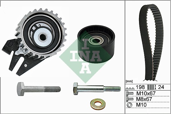 KOMPLET ZUPCASTOG KAISA FIAT STILO 1.9JTD ina