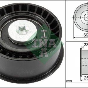 532003310.jpg ROLER ZUP. KAISA OPEL PVC ASTRA F/G/H CORSA B/C VECTRA B/C 1.6/1.8 16 ina