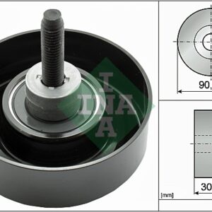 ROLER PK KAISA 17X90X30 MET. FORD/FOKUS/TOURNEO CONNECT1.8TDCI ina