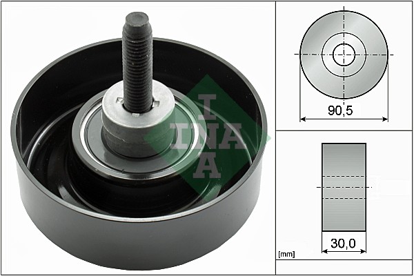 532040530.jpg ROLER PK KAISA 17X90X30 MET. FORD/FOKUS/TOURNEO CONNECT1.8TDCI ina