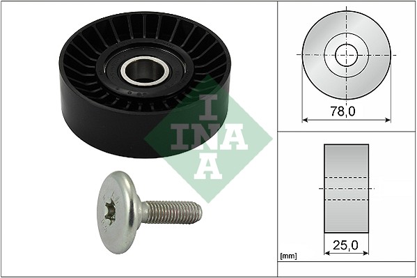 ROLER PK KAISA 17X78X25.5 PVC CITROEN/PEUGEOT/FIAT/FORD INA