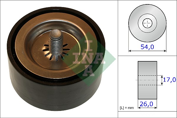 532067210.jpg ROLER PK KAISA 17X54X26 PVC MECEDES SPRINTER 316 CDI ina