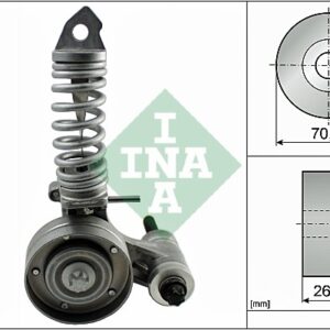 SPANER PK KAISA OPEL ASTRA G/H CORSA D 1.0/1.2/1.4 ina
