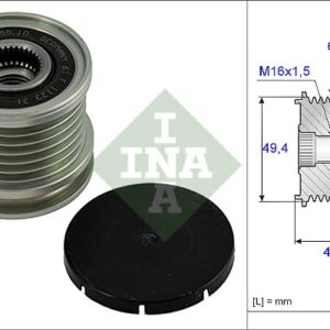 REMENICA ALTERNATORA VW G-3 130 A ina