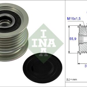 REMENICA ALTERNATORA VW CADDY POLO ina