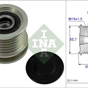 REMENICA ALTERNATORA VALEO/BOSCH SIS. MERCEDES SPRINTER INA